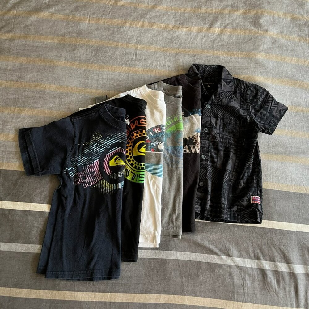 Quicksilver 6 Top Bundle, Size 4-5Y